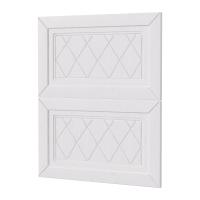 Фасад РОМБ белый 2 ящика 600