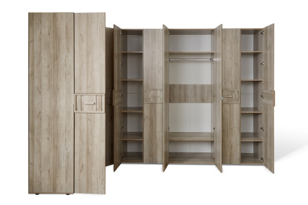 Шкаф для одежды и белья 555 Scandica Oslo Стандарт