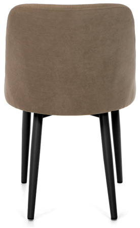 Стул Даниэлла Т184 кофе с молоком+нога 1R38 черный