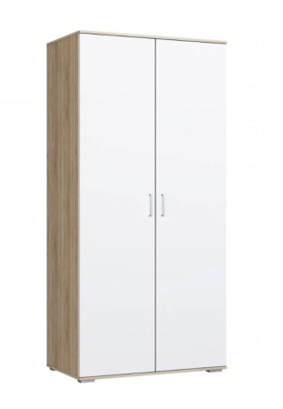 Шкаф ШРК-2 Лайт белый/корпус дуб сонома