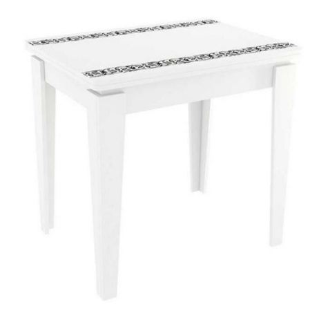 Стол обеденный раскладной Фантазия (белый)