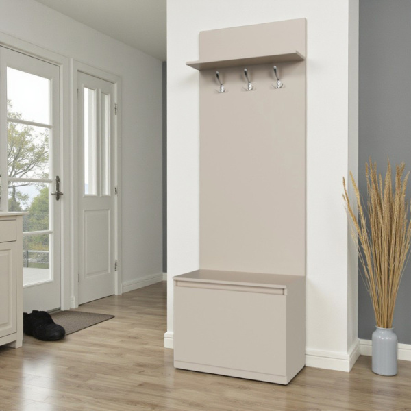 Прихожая Лофт Крючки (Кашемир)700*350*2100