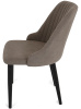 Стул Даниэлла, Т173 капучино + нога 1R38 (черный)