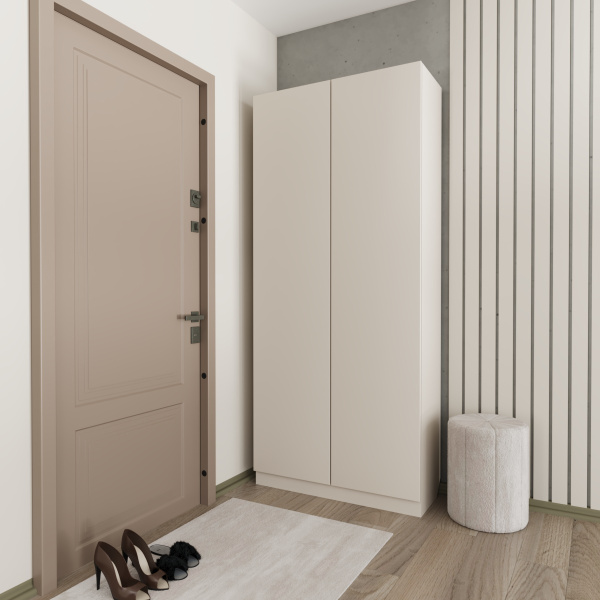 Прихожая Лофт Шкаф (Кашемир)900*350*2100