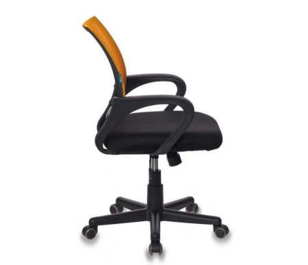 Кресло CH-696 Микс пластик TW-105/E11-k (оранжевый/черный)