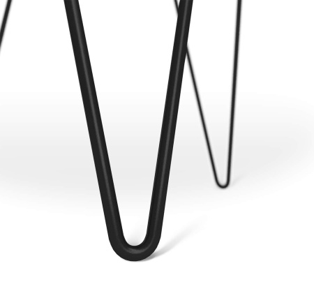 Стол журнальный Sheffilton SHT-CT27 стекло/ металл SHT- СЖ8 черный алмаз/черный муар