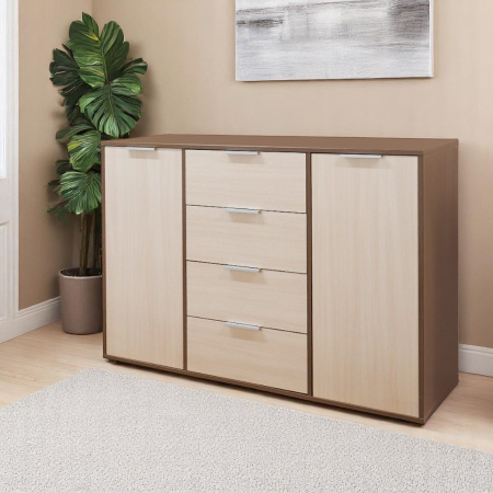 Комод БН-174-03 (1400) ясень шимо/дуб млечный