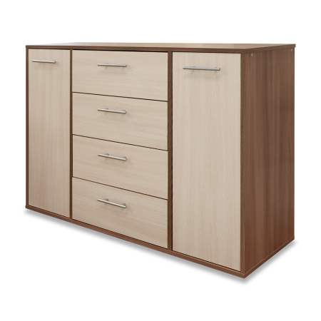 Комод БН-174-02 (1200) ясень шимо/дуб млечный