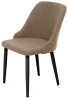 Стул Даниэлла Т184 кофе с молоком+нога 1R38 черный