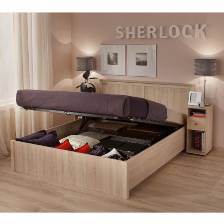 Кровать с подъемным механизмом Sherlok 160*200 Кровать с подъемным механизмом Sherlok 160*200