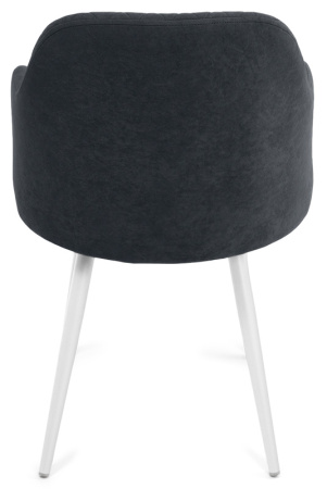 Стул Эспрессо-1, Т177- графит+нога 1R32 (белый)