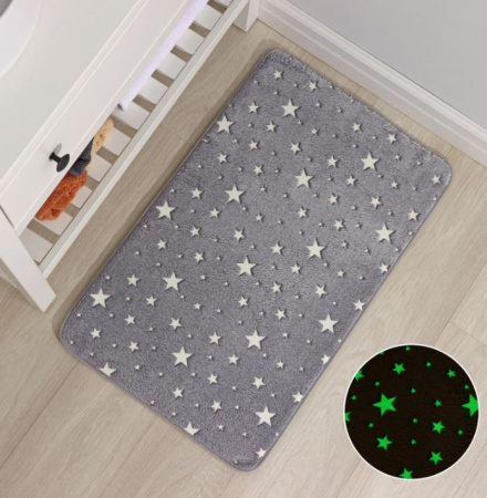 Коврик 50х80 см "Светящиеся звезды" 