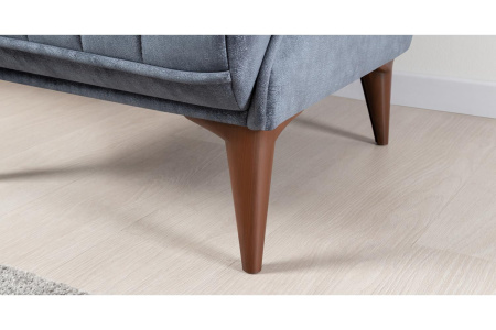 Кресло "Болеро" Арт. ТК 559 Everest Grafit  (серо-синий)