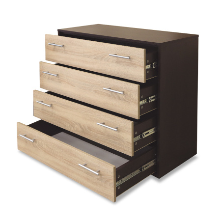 Комод МН-02.10.02/дуб венге/дуб сонома