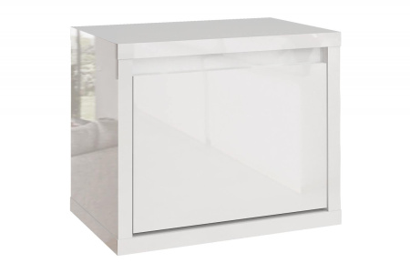 Тумба для обуви Норден Белый глянец