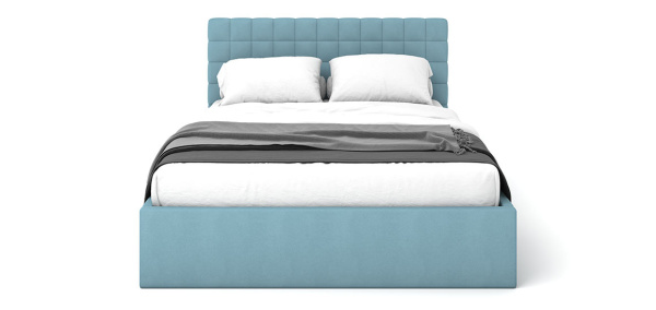 Кровать с подъемным механизмом Ребекка 160*200 Newtone aqua blue
