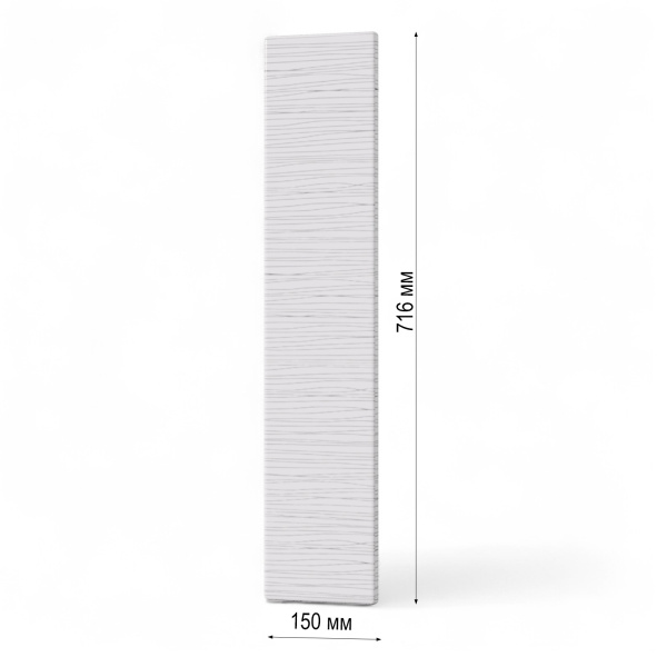 Фасад БЕЛЫЙ СТРАЙП 150