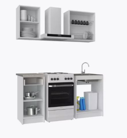 НИКА Кух.гарнитур 1 L Белый 