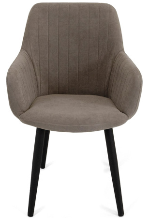 Стул Кампари Т173капучино + нога 1R38черный