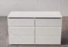 Комод Somero 467.06 6 ящиков Белый