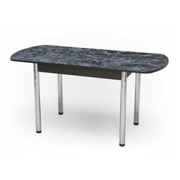 Стол Фаворит РАСКЛ, конус вставка Пластик (Кастилло темн.)B5,металлик+ЛДСП (Бодега темный Стол Фаворит РАСКЛ, конус вставка Пластик (Кастилло темн.)B5,металлик+ЛДСП (Бодега темный