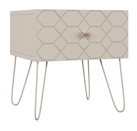 Рица Мод.РЦ-11 Тумба прикроватная лам. Сатин