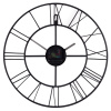 Часы настенные из металла,d=40 см, черн"Лофт" 4022-001