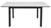 Стол Римини-мини светлый бетон/черный