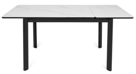 Стол Римини-мини светлый бетон/черный