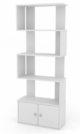 Стеллаж Сакс Белый