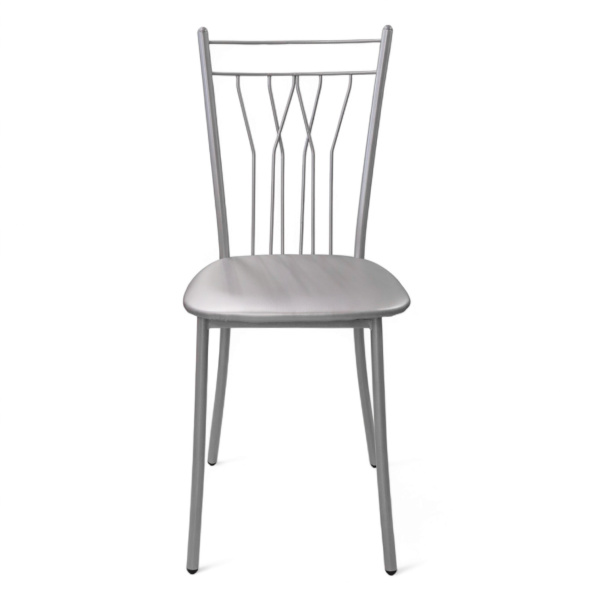 Стул ОНЕГА Лайт, металлик, винил №23 серебро Стул ОНЕГА Лайт, металлик, винил №23 серебро