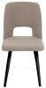 Стул кухонный Скалли Бежевый + нога 1R321(черный)