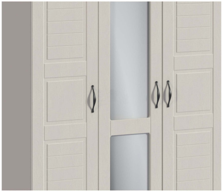 Сити СБ-2942 Шкаф 3х дверный с зеркалом