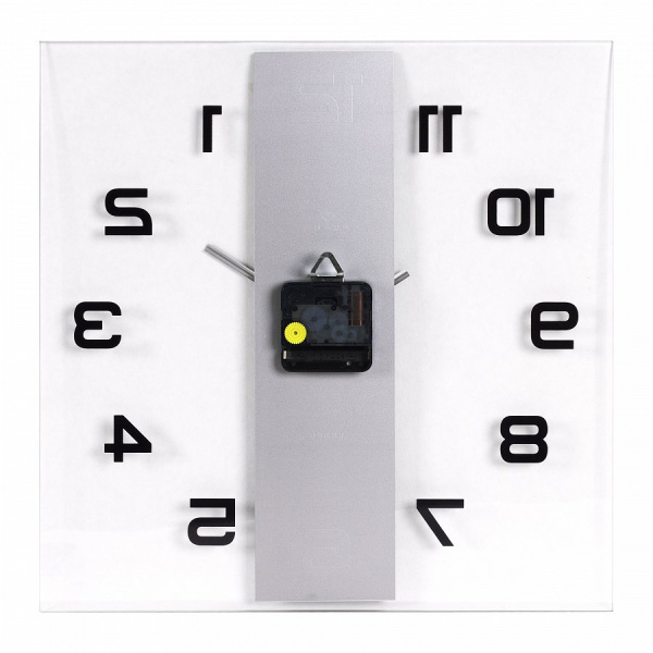 Часы настенные круг d=60см,белый, Классика 6141-105