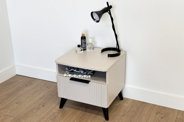 Катрин Тумба прикроватная/Кашемир/фрапучино матовый