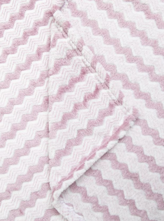 Плед Texrepublic фланель жаккард двухцветный .Евро 2578