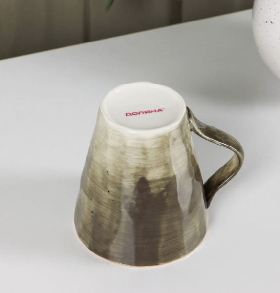 Кружка "Млечный путь" 350 мл, цвет серый   7435986