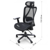 Кресло офисное W-243C (Black)