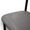 Стул Квинтет Стандарт (черный , к/з Серый 700)