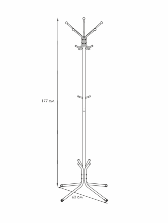 Вешалка ЛУЧ 5