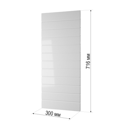 Фасад БЕЛЫЙ ГЛЯНЕЦ 300