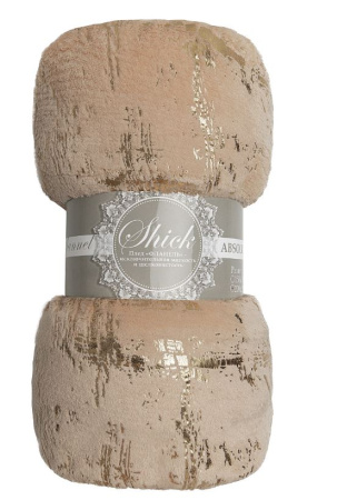 Плед Texrepublic фланель  лазер 200*220 см АРТ.6546