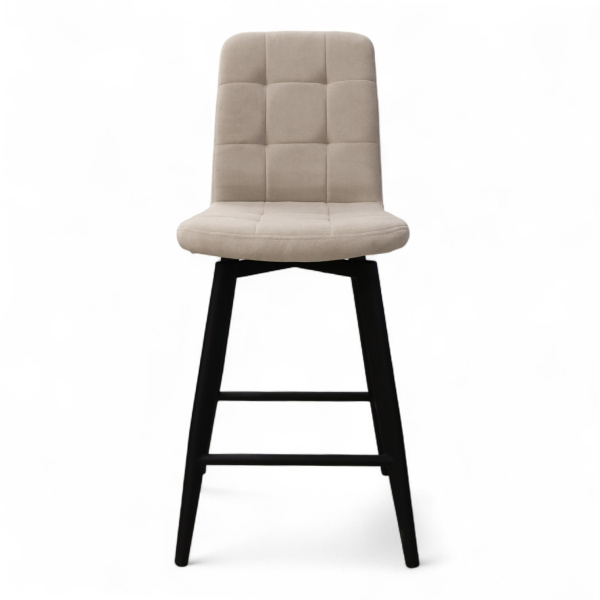 Стул Абсент NEW ПОЛУБАРНЫЙ Поворотный, Т170 бежевый+нога 360F47 60см (Черный) Стул Абсент NEW ПОЛУБАРНЫЙ Поворотный, Т170 бежевый+нога 360F47 60см (Черный)