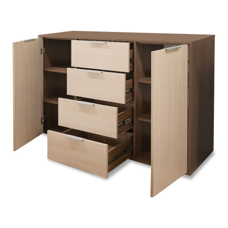 Комод БН-174-03 (1400) ясень шимо/дуб млечный