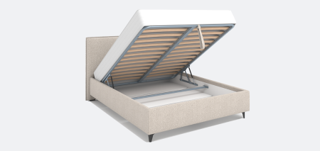 Кровать без подъемного механизма Ингрид 160*200 SAGA SKY