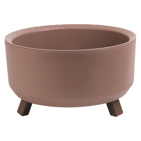 Кашпо "Грация прайм" (1,3л) Цв. Мокачино (Арт. КШ-4295)