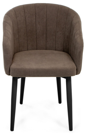 Стул Верона ,Т173- капучино+нога 2R38 (черный)