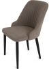 Стул Даниэлла, Т173 капучино + нога 1R38 (черный)