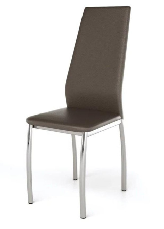 Стул Лорд Лайт (металлик, к/з Коричневый 130)