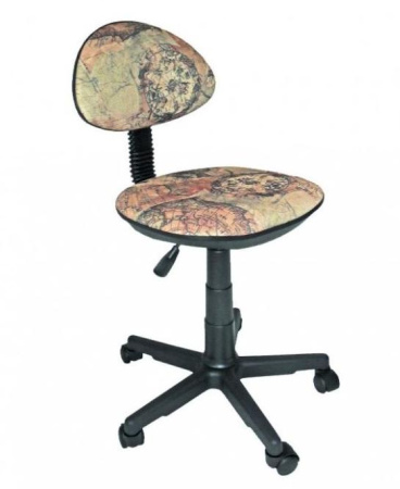 Кресло Стар б/п Коричневая карта